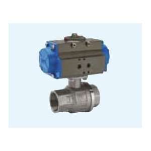  DA Pneumatic Actuator with 2 Way Stainless Steel Full Port 
