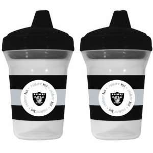  Baby Fanatic 143385 Oakland Raiders Sippy Cups 2 pack 