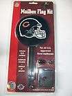 Chicago Bears Mailbox Flag Kit Football NFL Mail Hardware Included 