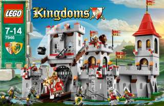 LEGO 7946 Castle Kingdoms Kings Castle NEW SEALED + FREE Bonus  