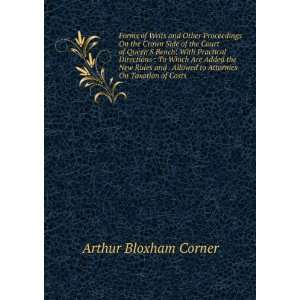   to Attornies On Taxation of Costs Arthur Bloxham Corner Books