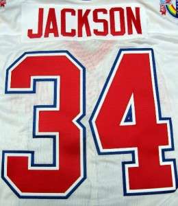   Raiders #34 Bo Jackson phantom 1990 Wilson AFC Pro Bowl jersey  