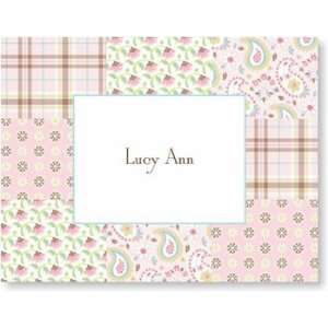 Boatman Geller Personalized Stationery   Riley Patch Girl 