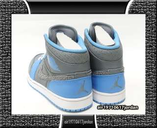 Nike Air Jordan 1 Phat UNC Cool Grey University Blue White US 9.5 10 