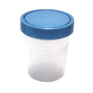 Dynarex Specimen Containers, Sterile, Individually Bagged, 100 Count