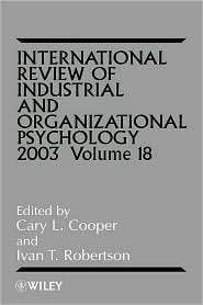   , Vol. 18, (0470847034), Cary L. Cooper, Textbooks   