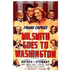  Mr. Smith Goes to Washington (1939) 27 x 40 Movie Poster 