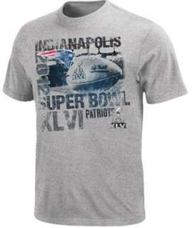   England Patriots Step Aside Super Bowl XLVI Bound T Tee Shirt Size XL