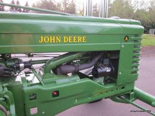 1952 John Deere Model A AW Tractor. Fully Restored, Rebuilt. Pristine 