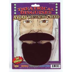   Arab Sheik Beard & Mustache Costume Accessory [Toy] 