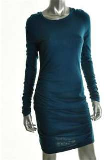 FAMOUS CATALOG Moda Blue Versatile Dress BHFO Ruched XS  