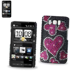   /Snap On) Full Rhinestones Diamond Bling for HTC HD2 T8585 T Mobile