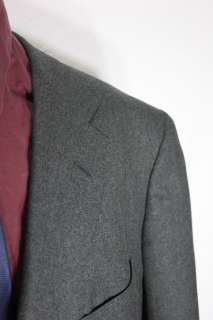 EUC Mens Mint Bespoke HOLLAND & SHERRY Wool 3 Button Suit 50 52  
