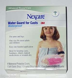 Nexcare 3M Water Guard 4 Cast On Arms Or Legs Fits All  