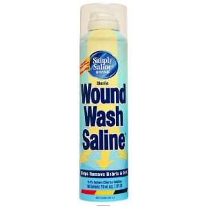  Wound Wash Saline, Simply Saline Wnd Wash 210ml, (1 CASE 