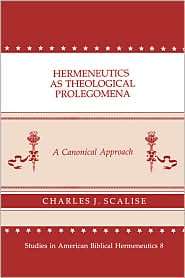 Hermeneutics, (0865544352), Charles J. Scalise, Textbooks   Barnes 