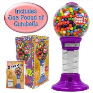   Double Bubble Purple GUMBALL BANK   17 Inches Tall