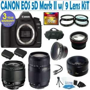   Lens & Tamron AF 75 300mm f/4.0 5.6 LD Lens + Canon 50mm 1.8 Lens