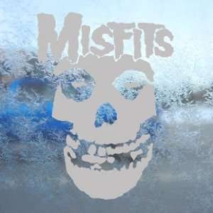  Misfits Gray Decal Punk Rock Band Truck Window Gray 