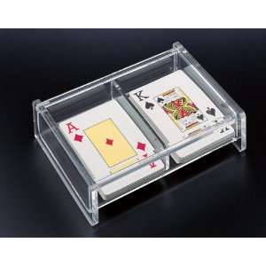  Double Playing Cards all purpose Box (6 x 4 1/2 x 1 1/2 