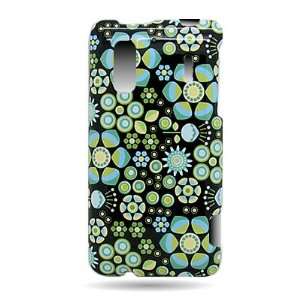 WIRELESS CENTRAL Brand Hard Snap on Shield Witn NEON FLORAL Design 