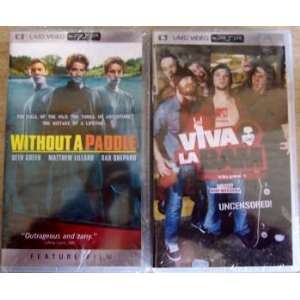   NEW PSP UMD Mini DVD Without A Paddle & Viva La Bam 