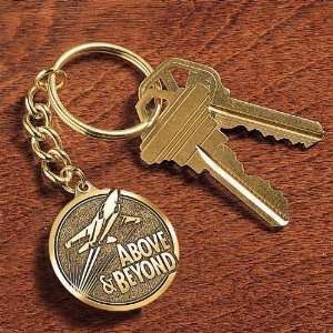  Successories Above and Beyond Medallion Key Chain Office 