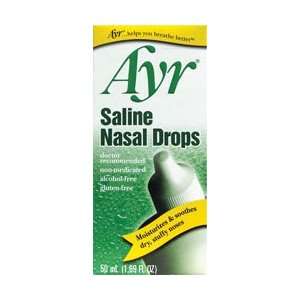  Ayr Saline Nasal Drops 1.69 fl oz Liquid Health 