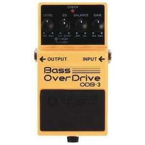  Boss ODB 3 Bass Overdrive Pedal Musical Instruments