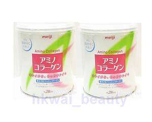 Meiji Japan Amino Collagen 28 day Drink Supplement 2011 x 2  