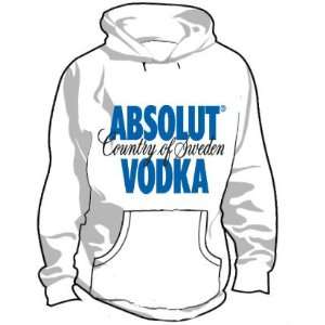 Absolut Vodka Mens Hooded Sweatshirt