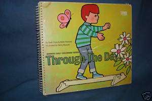 THROUGH the DAY Clure Rumsey Harry Wysocki MOVABLE Book  