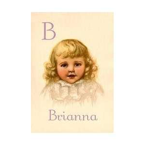  B for Brianna 20x30 poster