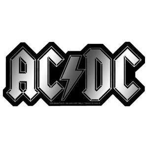  AC/DC Chrome Logo Sticker S 5251 CH Toys & Games