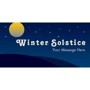  3x6 Vinyl Banner   Winter Solstice 