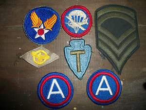   US Airborne / Army Patches WWII  Vietnam Paratrooper WW2 Rare  