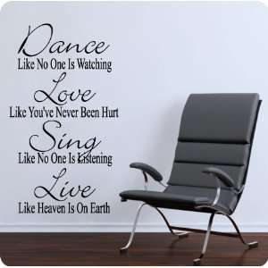   LoveSing Live Wall Decal Decor Words Large Nice Sticker Quotes