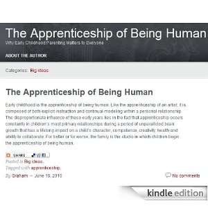   The Apprenticeship of Being Human Kindle Store Graham Scharf