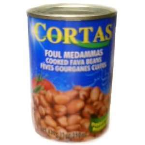 Foul Medammas, Cooked Fava Beans (Cortas) 15oz  Grocery 