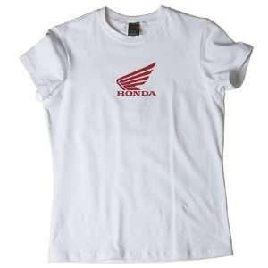  HJC Xl White Womens Honda Wing T Shirt 