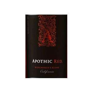  Apothic Winemakers Red 2009 750ML Grocery & Gourmet Food