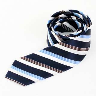   Skinny Slim Narrow Diagonal Stripes Woven Neckties Black 2.15  