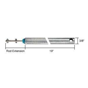  CRL 19 Tubular Spiral Window Balance with Blue Bushing 