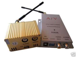 2Ghz 3W CCTV Wireless AV Transmitter Receiver @3000mW  
