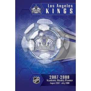 Los Angeles Kings 2007 08 5 x 8 Academic Weekly Assignment Planner 