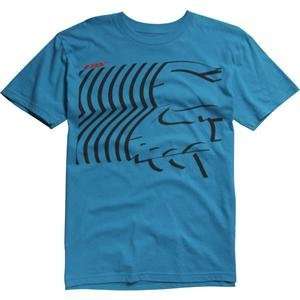  Fox Racing Expandamonium T Shirt   Small/Turquoise 
