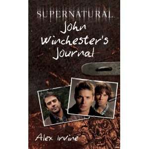  Supernatural John Winchesters Journal (Hardcover) Alex 