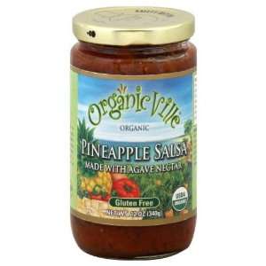 Organicville, Pineapple, 12.00 OZ (Pack of 12)  Grocery 