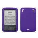EMPIRE Purple Silicone Skin Cover Case for  Kindle 3