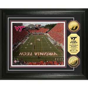  BSS   Virginia Tech Lane Stadium 24KT Gold Coin Photomint 